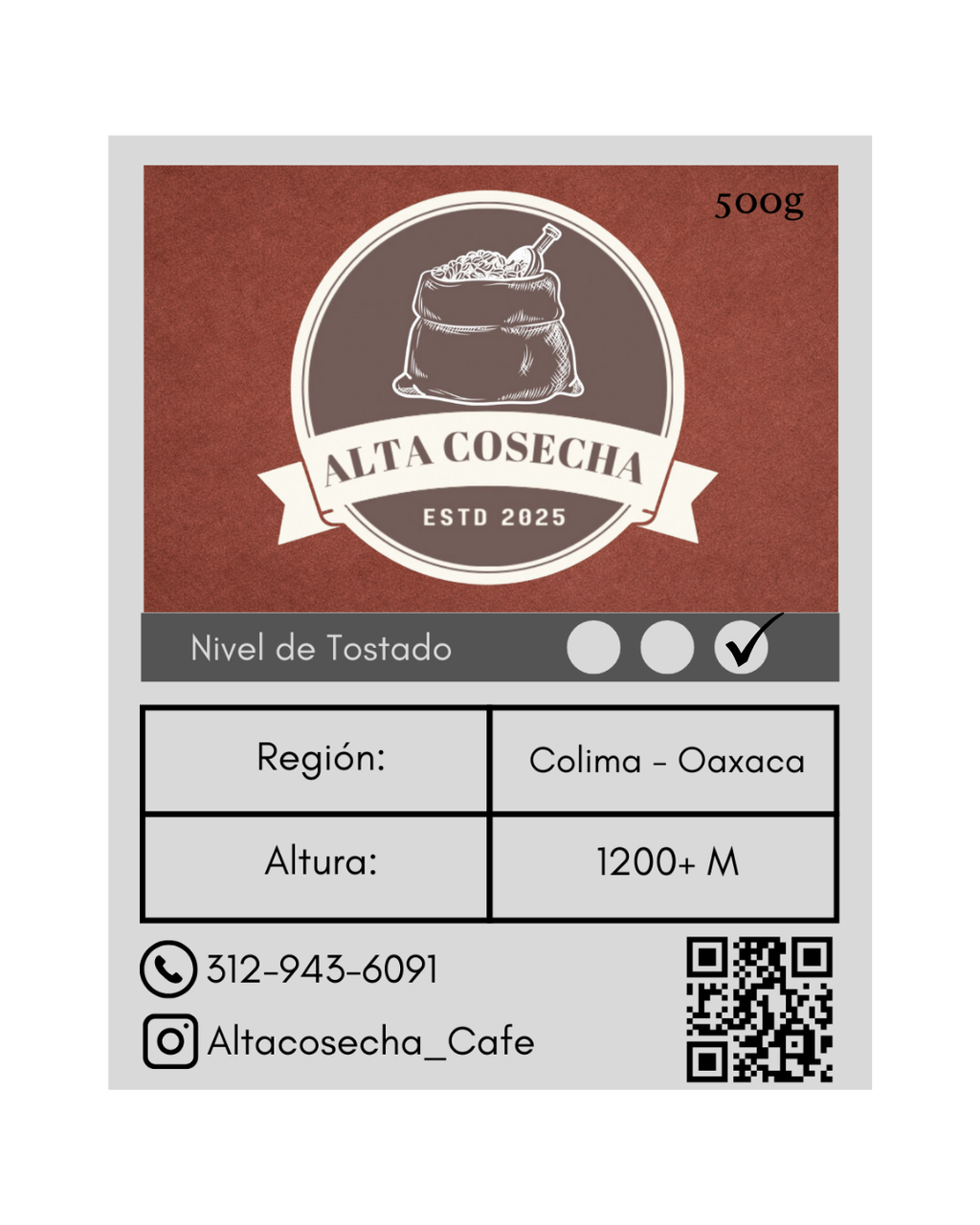 Café Premium: Mezcla Colima-Oaxaca